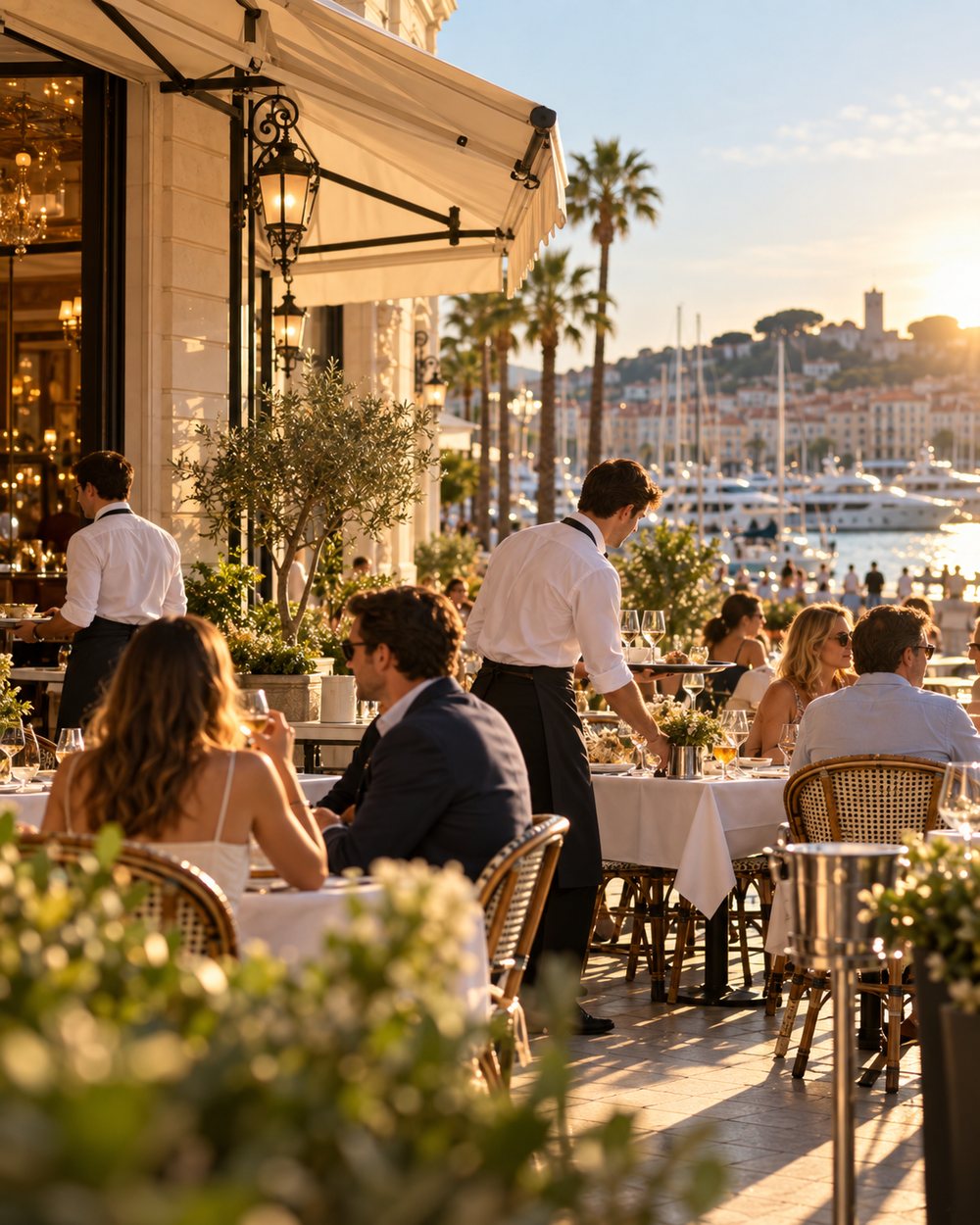 Restauration sur la Riviera